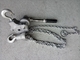 3 altura de elevación de la aleación de aluminio de Ton Manual Lever Chain Hoist 1.5m