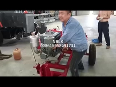 JJCS 50 Remolque de cabrestante de doble tambor con motor diesel