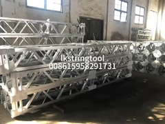 LBNXG Modelo de aleación de aluminio latín palo de ginebra torre de erección