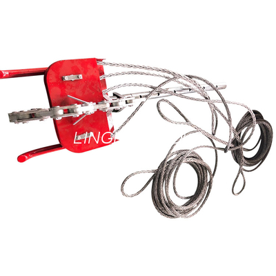 Tipo independiente tableros principales de la polea de Poising Sheave Balanced del conductor para cuatro conductores del paquete