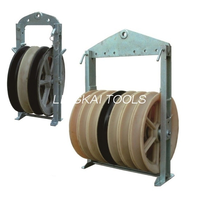 660 mm de diámetro 3 en la hoja conductor de polea de cuerdas en la hoja de nylon