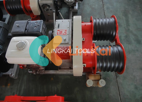9HP Diesel 2000RPM 5T Conducción de cuerda Doble cables de cables de caballo de remolque