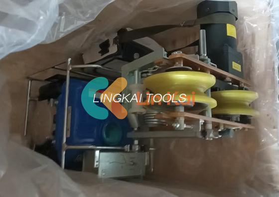 Máquina móvil de tracción robótica ZZC350 para la instalación de líneas calientes OPGW