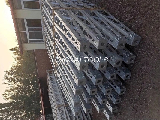La erección de arriba de la torre de los alambres del CE del ISO equipa la plataforma de funcionamiento del estilo del marco de la aleación de aluminio