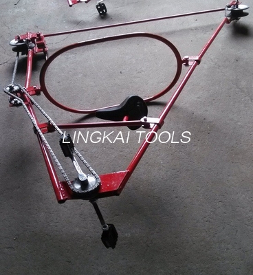 La construcción básica de la aleación de aluminio equipa las líneas aéreas bicicleta del solo conductor