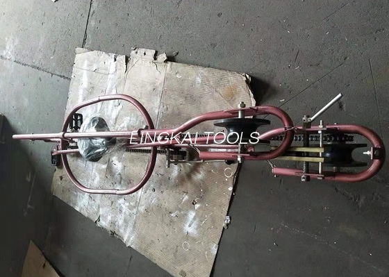 Tipo línea de la bicicleta de transmisión que ata la sola línea carretilla de las herramientas para examinar