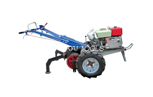Tambor doble que camina la máquina del tractor del torno 15HP